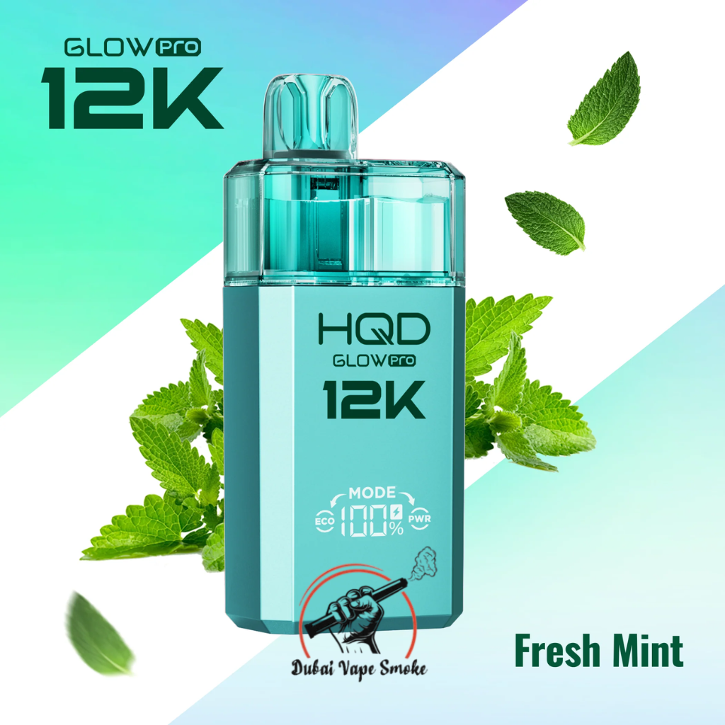 HQD Glow PRO 12K Puffs Disposable Vape | Dubai Vape Smoke
