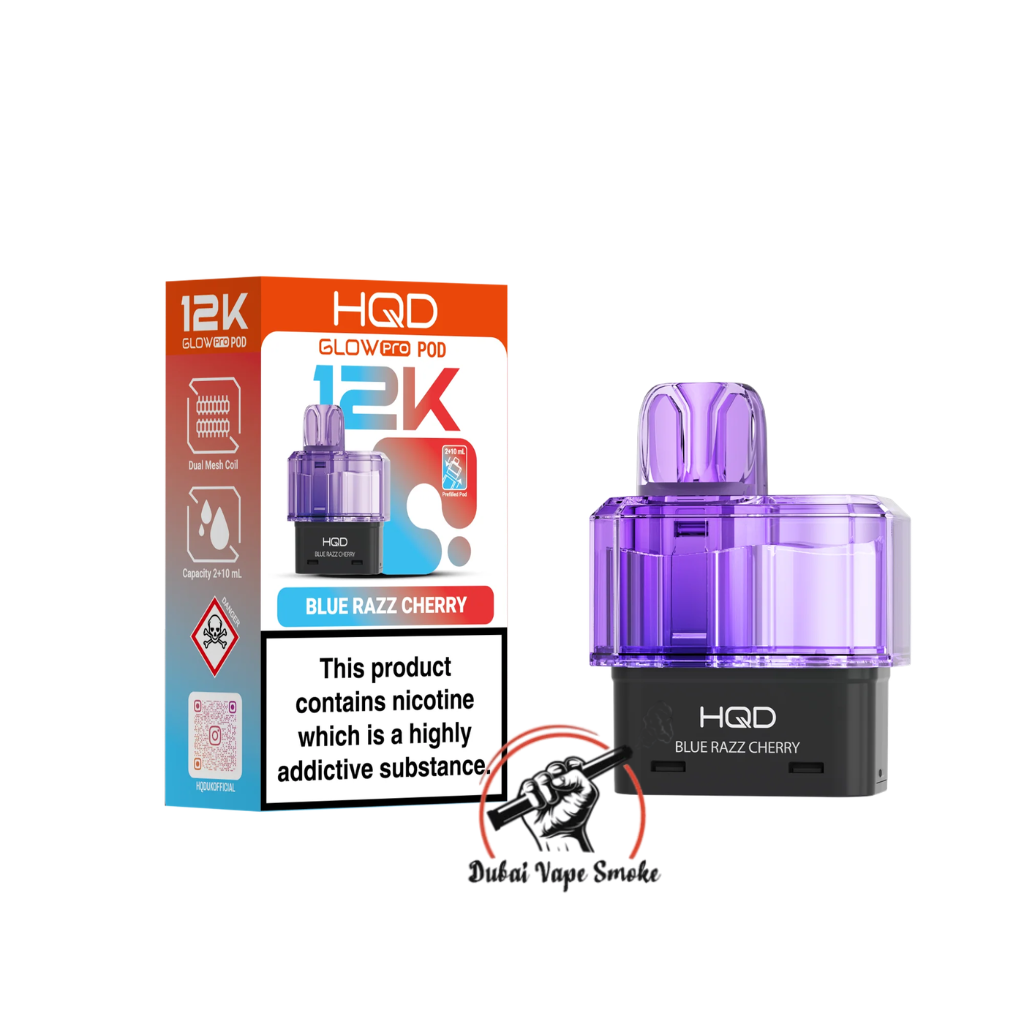 HQD Glow PRO 12K Replacement Pod Only | Dubai Vape Smoke