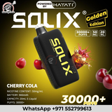 Hayati Solix 30000 Puffs Golden Edition Disposable Vape Dubai