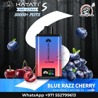 Hayati Pro Ultra+ S 50K Puffs Disposable Vape - Dual Flavors - Dubai