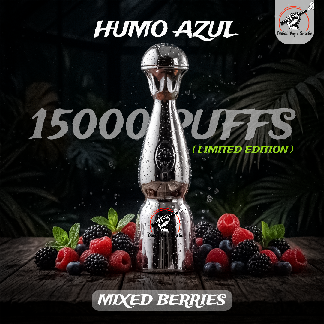 Humo Azul 15000 Puffs Chrome Silver | Limited Edition Dubai