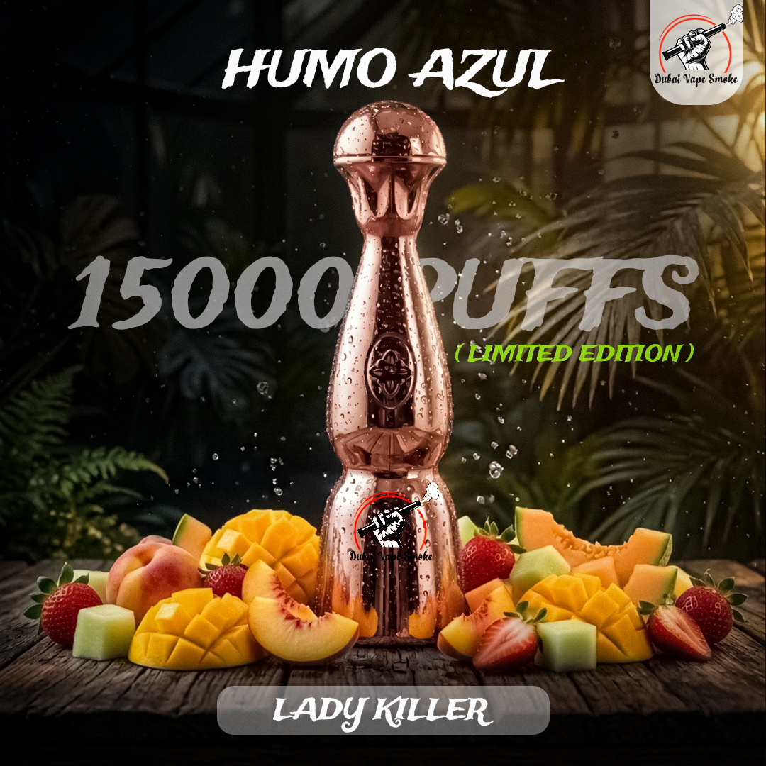 Humo Azul 15000 Puffs Rose Gold | Limited Edition Dubai