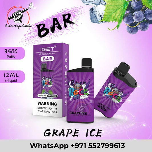 IGET Bar 3500 Puffs Disposable Vape Kit – Dubai Vape Smoke