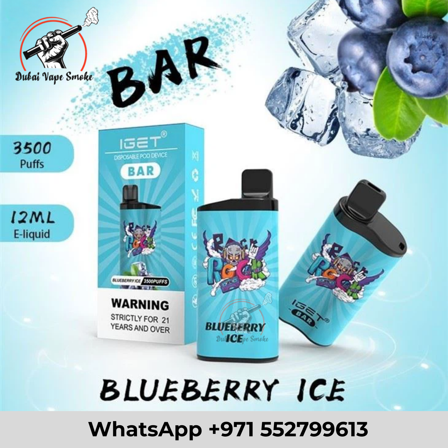 IGET Bar 3500 Puffs Disposable Vape Kit Dubai Vape Smoke IGET Bar 3500 Puffs Disposable Vape Kit Dubai Vape Smoke