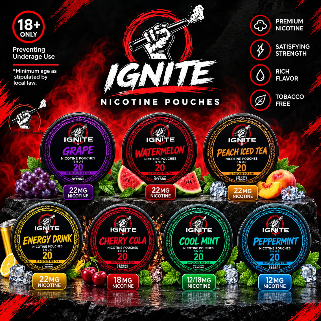 IGNITE Nicotine Pouches Dubai (22mg) | Dubai Vape Smoke