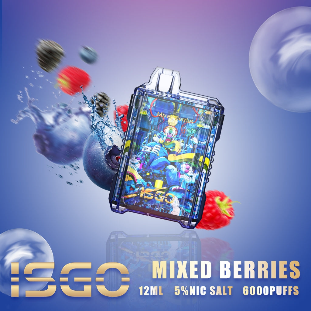 Isgo 6000 puffs disposable vape 5%
