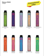 Nexus 20 mg 3500 puffs disposable vape