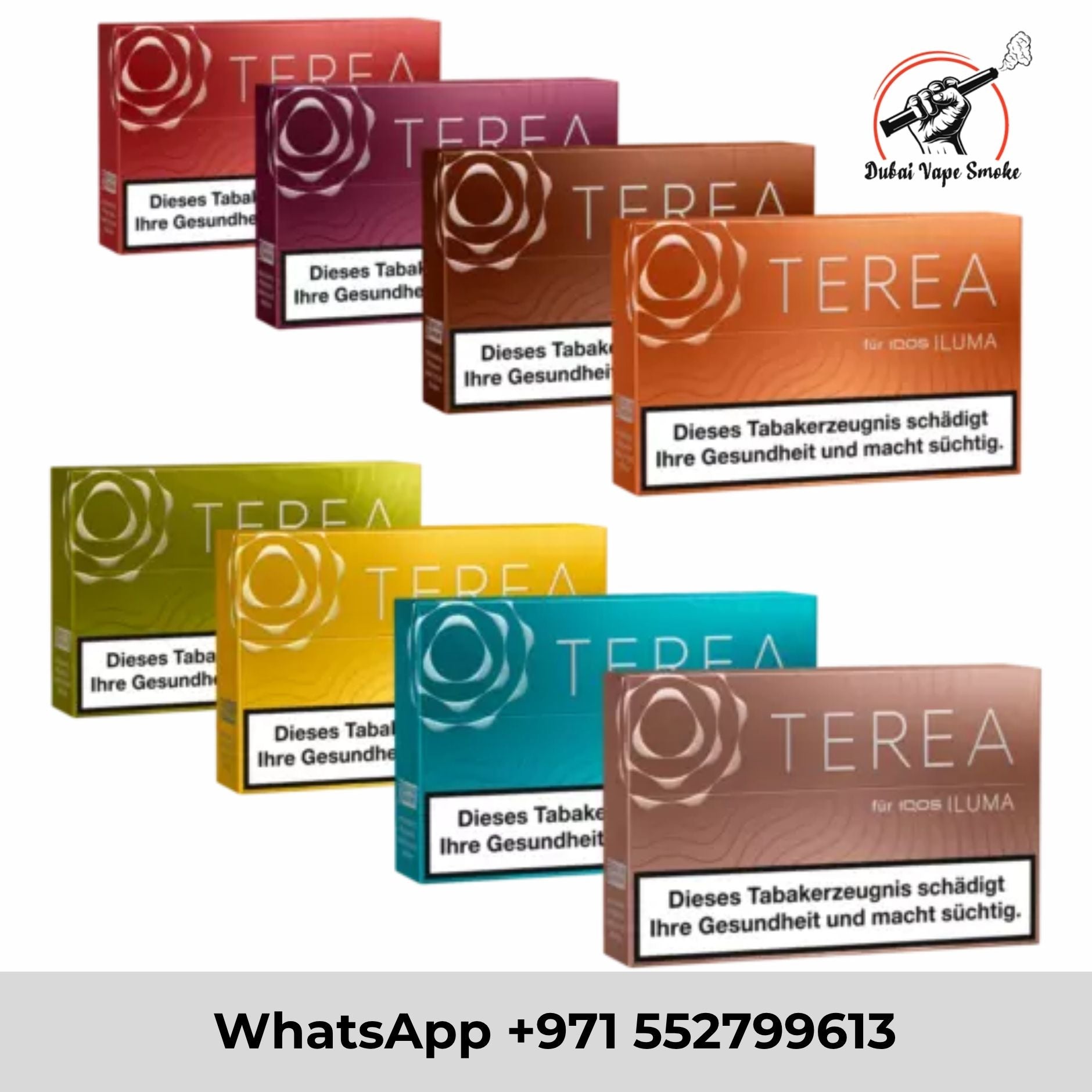 IQOS TEREA Sticks Dubai | Heated Tobacco UAE | Iluma Device