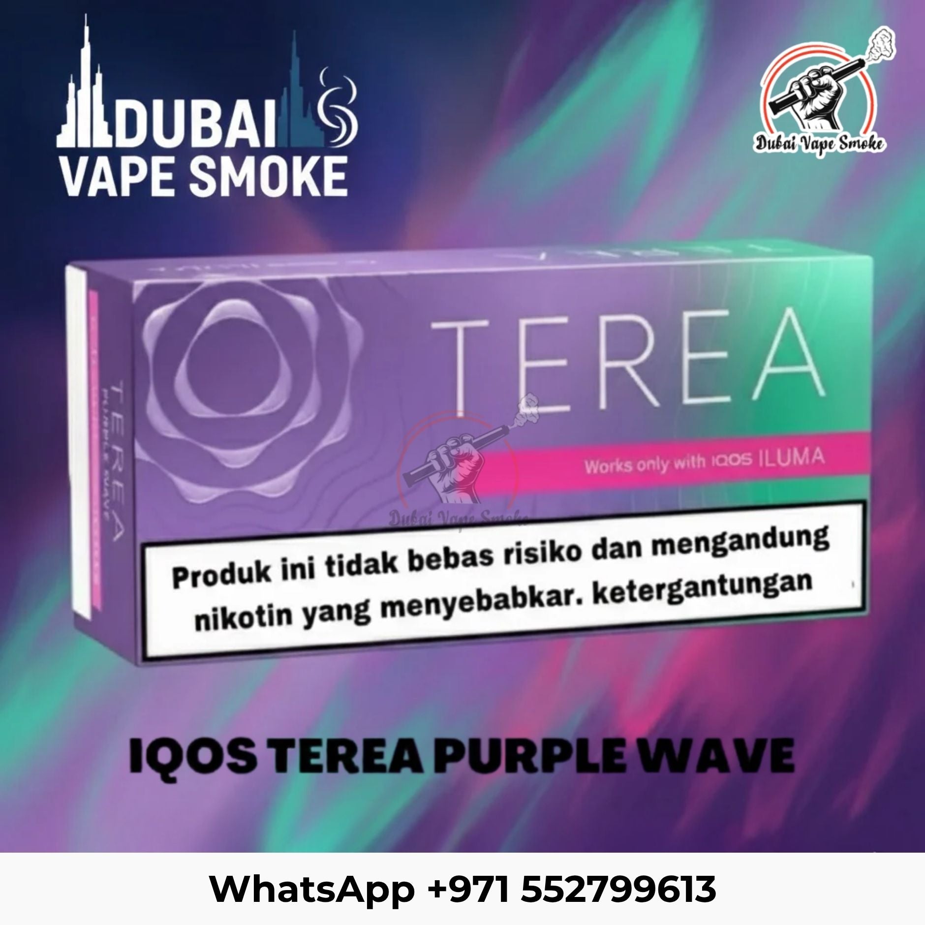 IQOS TEREA Sticks Dubai | Heated Tobacco UAE | Iluma Device