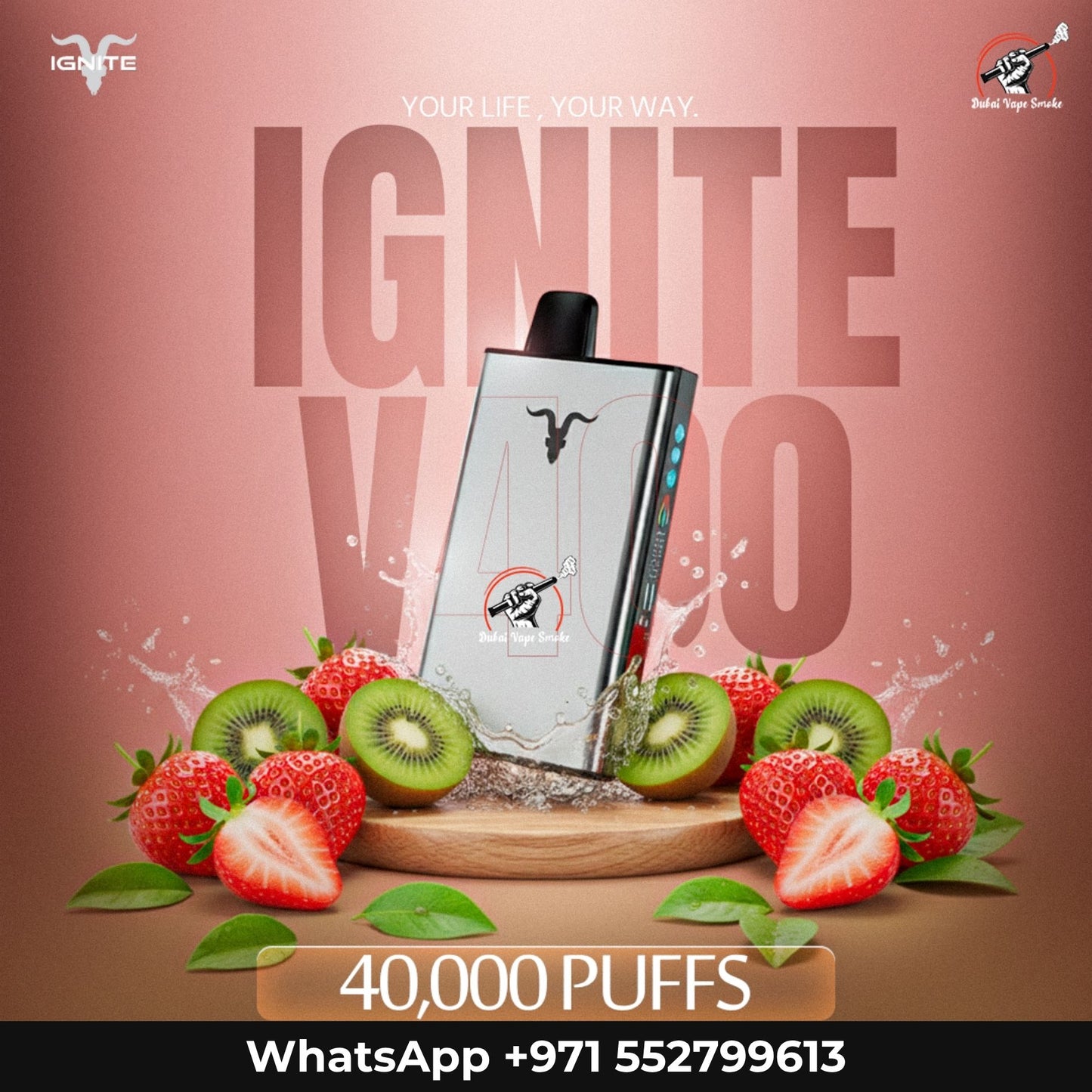 Ignite Ice 40K Disposable Vape 40000 Puffs