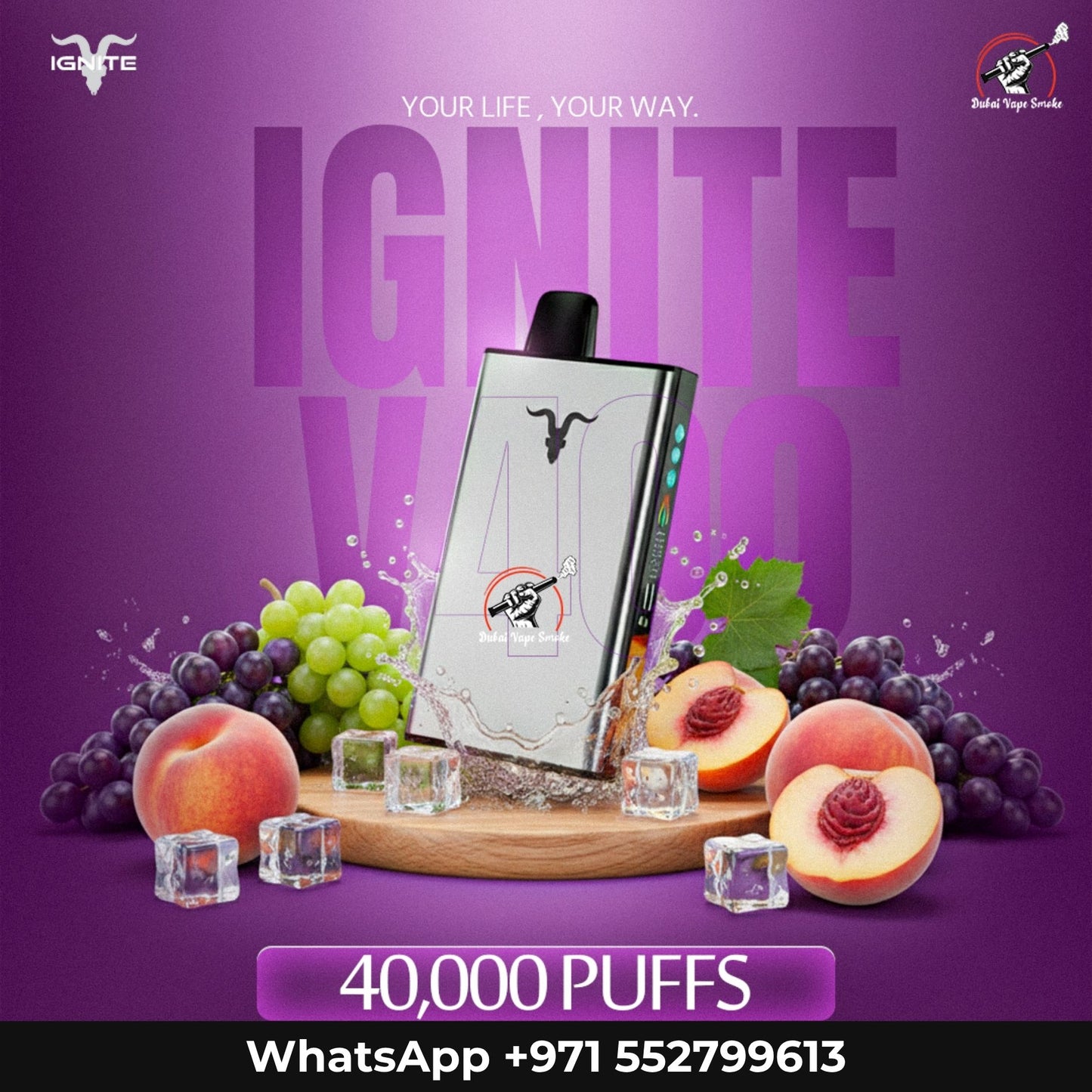 Ignite Ice 40K Disposable Vape 40000 Puffs