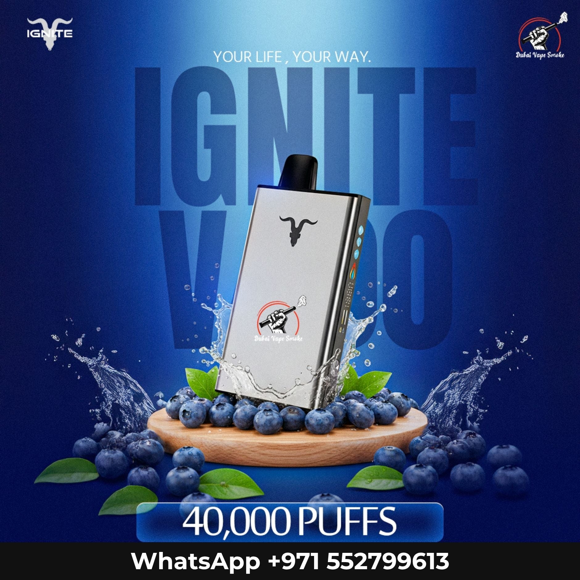 Ignite Ice 40K Disposable Vape 40000 Puffs