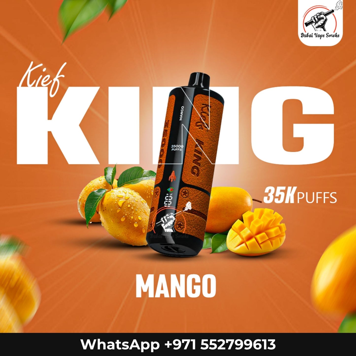 Kief King 35000 Puffs Disposable Vape 3mg | Vape Dubai & UAE