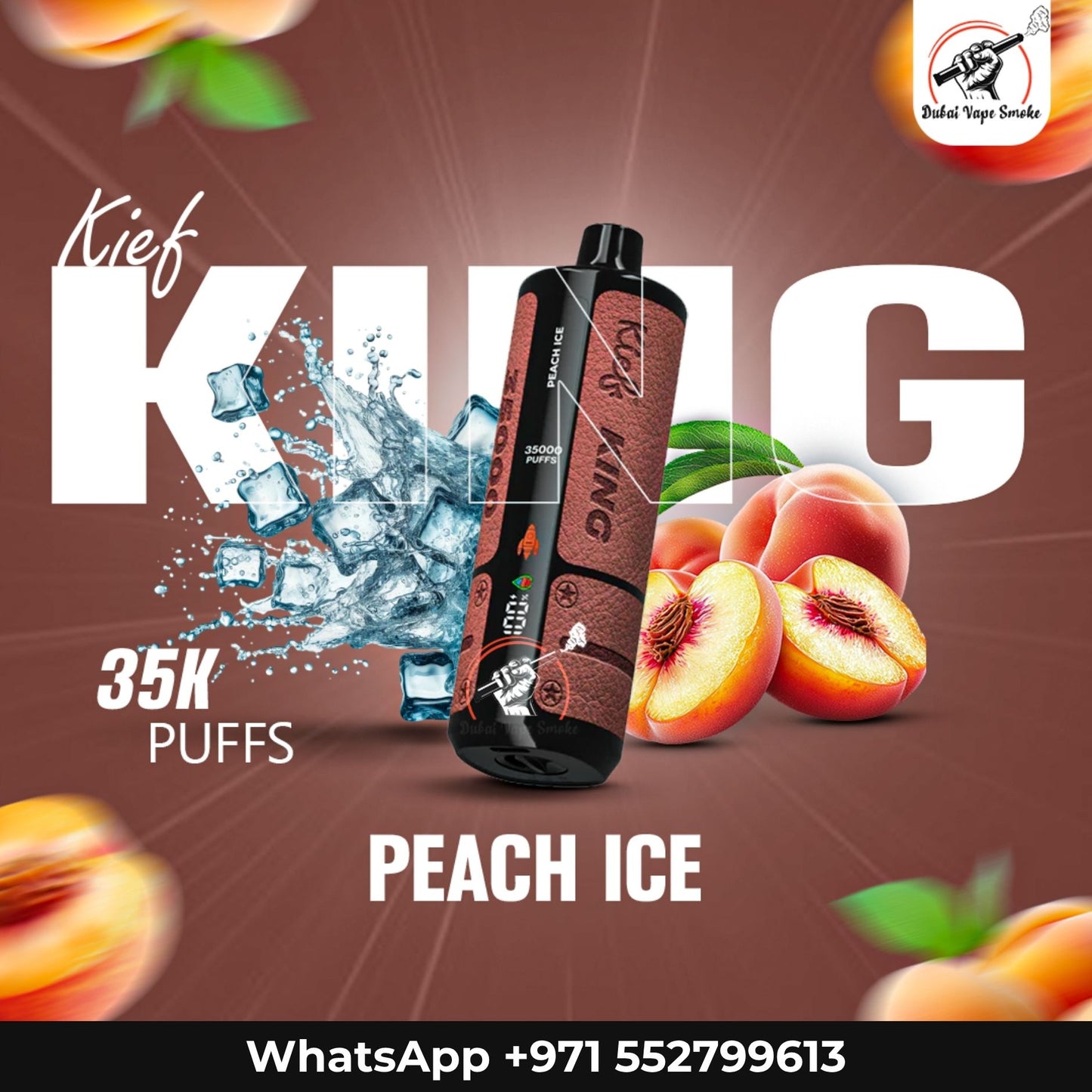 Kief King 35000 Puffs Disposable Vape 3mg | Vape Dubai & UAE