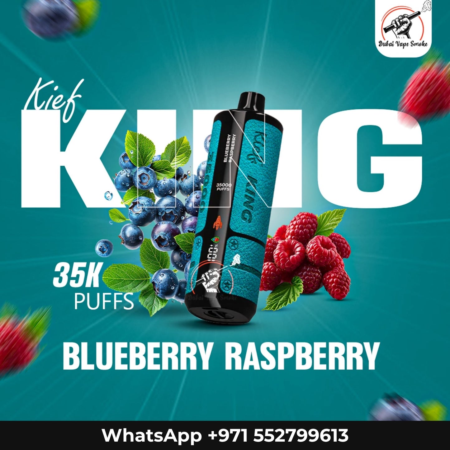 Kief King 35000 Puffs Disposable Vape 3mg | Vape Dubai & UAE