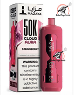 Mazaya Cloud Aura 50K Puffs Vape  Dubai Vape Smoke