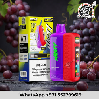 Nasty Bolt Hyperbeast 50000 Puffs Disposable Vape Dubai – 5% Nicotine