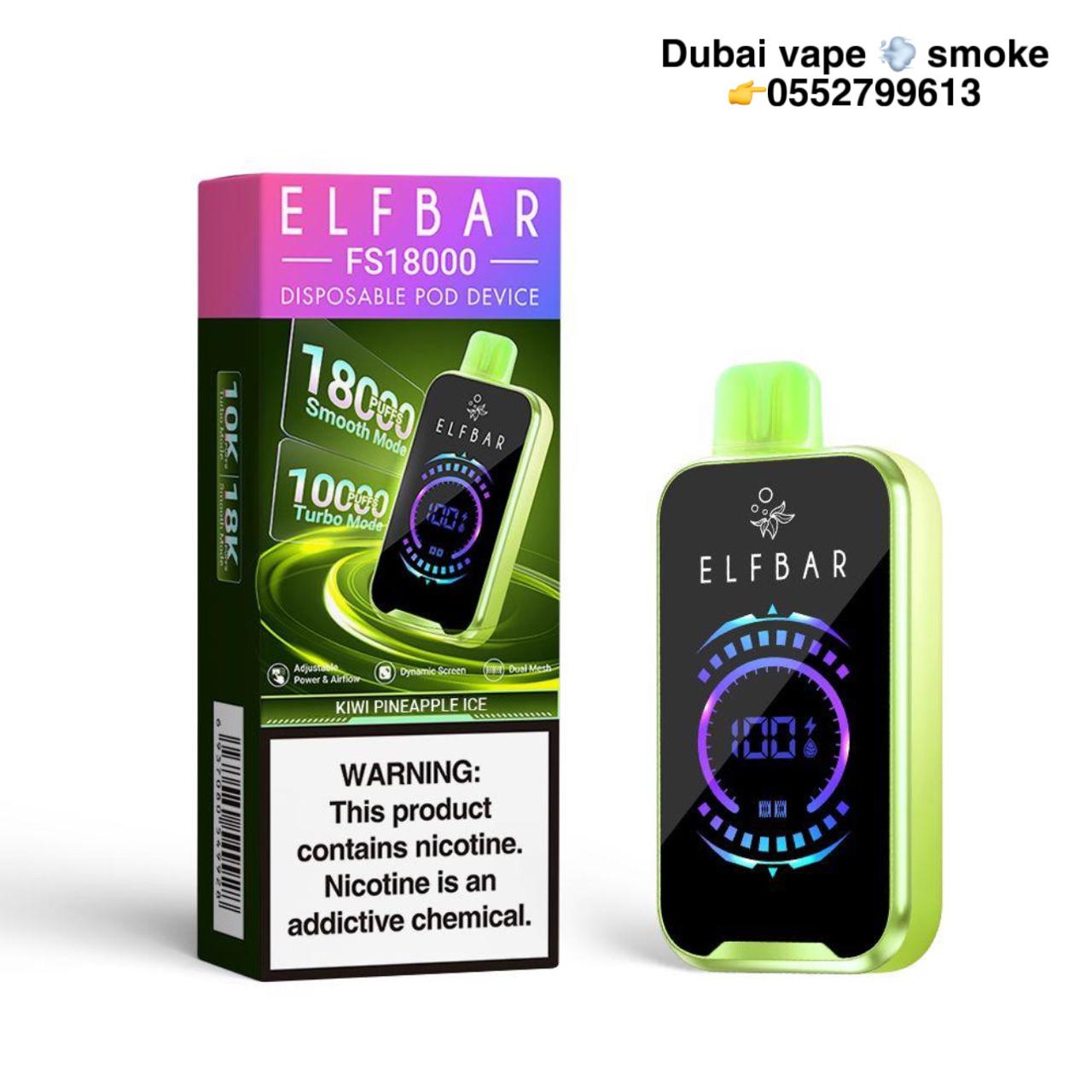 Elf Bar FS18000 Puffs Disposable Vape