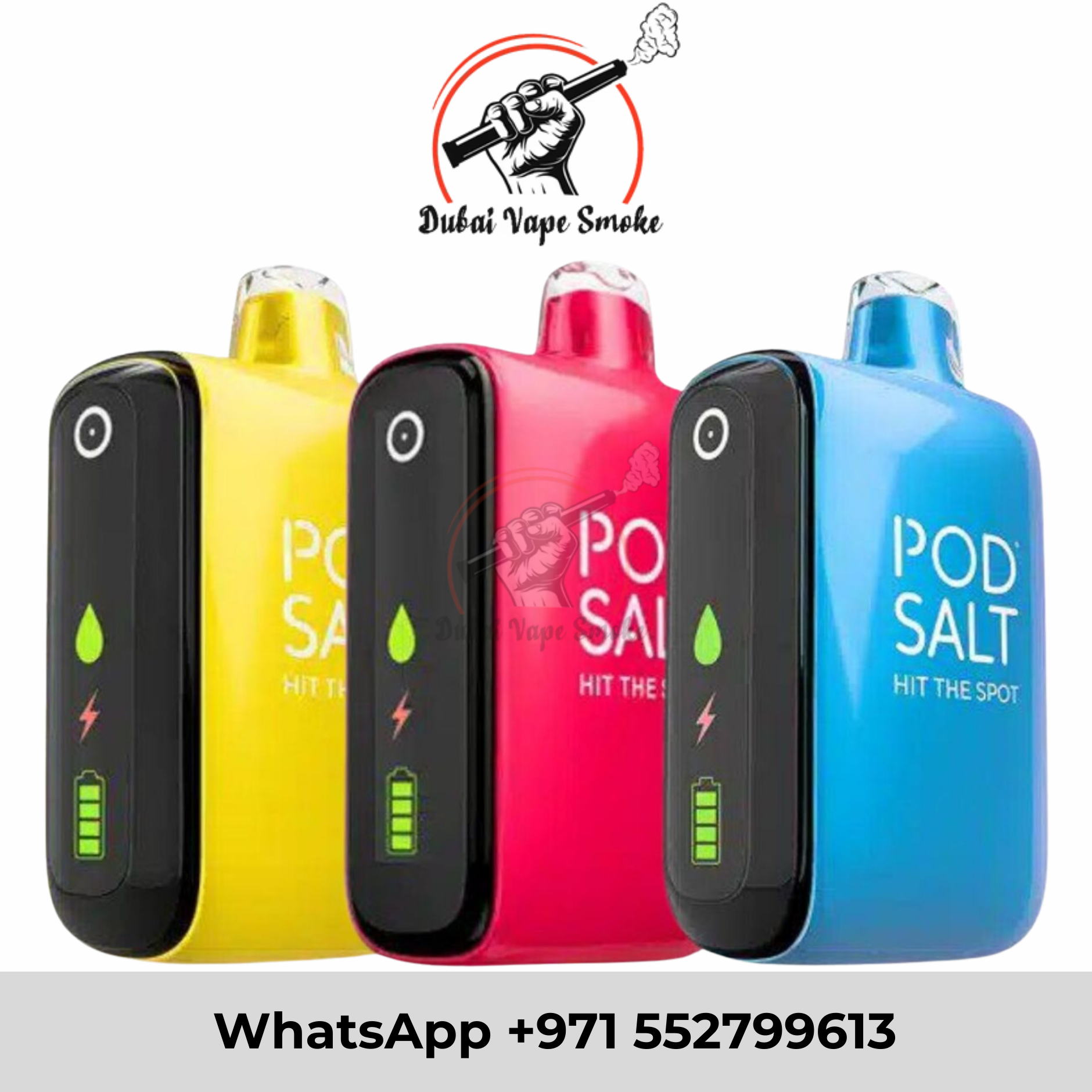 Podsalt 15000 Puffs Disposable Vape 20mg – Rechargeable Mesh Coil