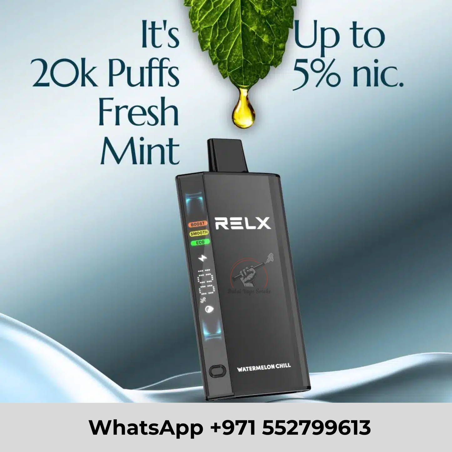 RELX Ace 20000 Puffs 50mg Disposable Vape – Dubai UAE