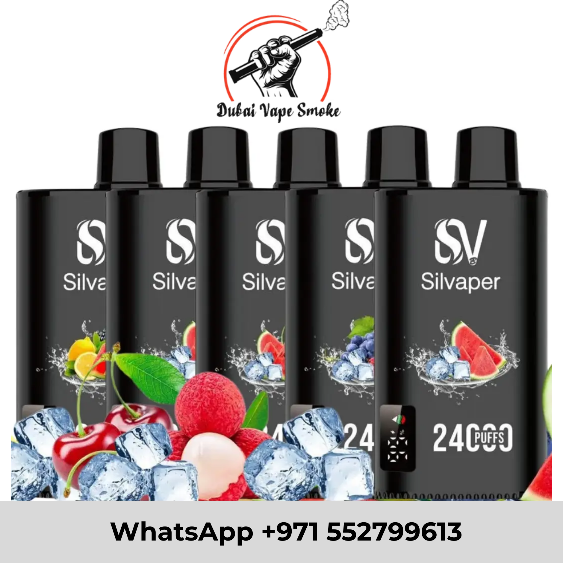 SILVAPER 24000 Puffs Disposable Vape 20mg – Dubai UAE