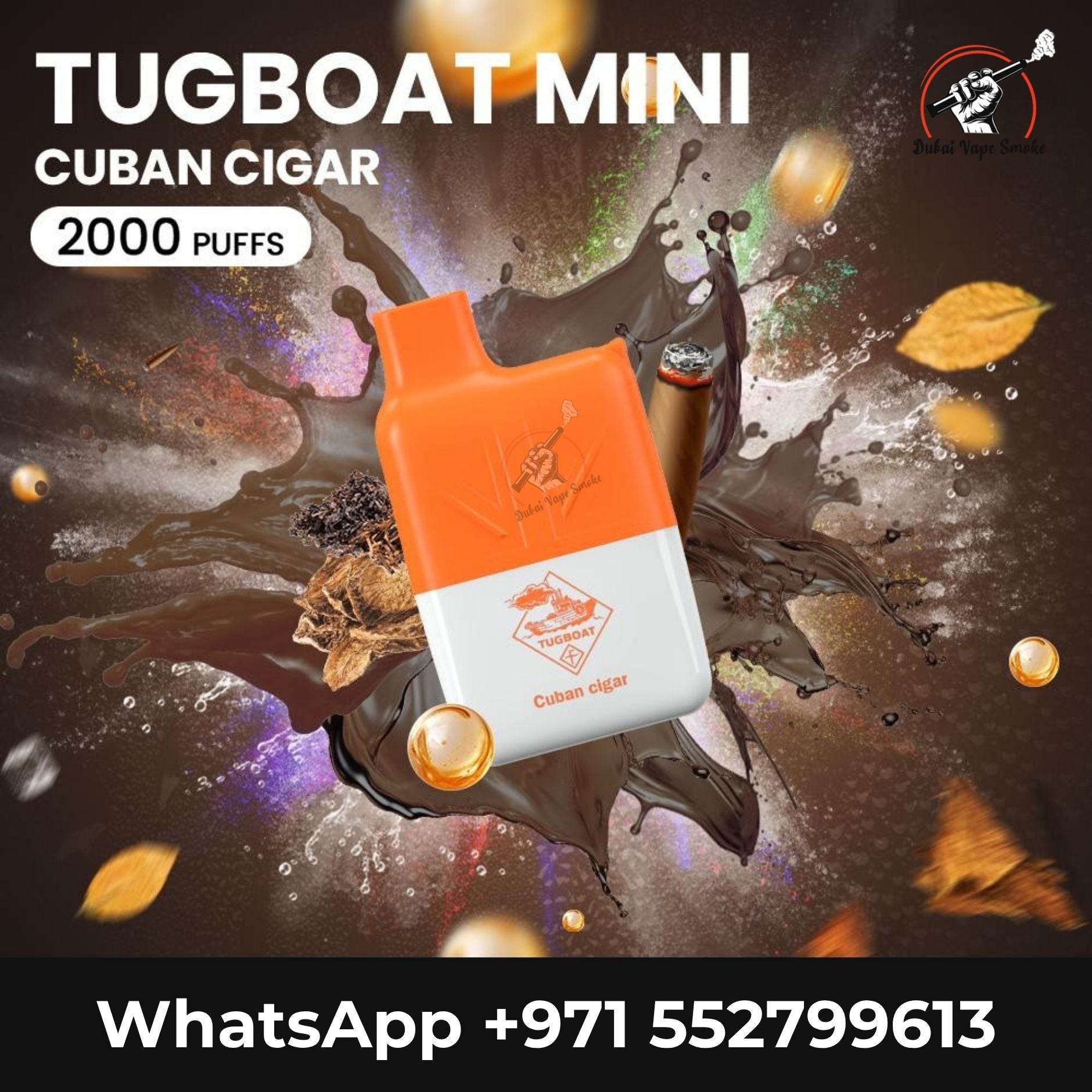 Tugboat Mini 2000 Puffs 2% Disposable Vape | Buy in Dubai & UAE