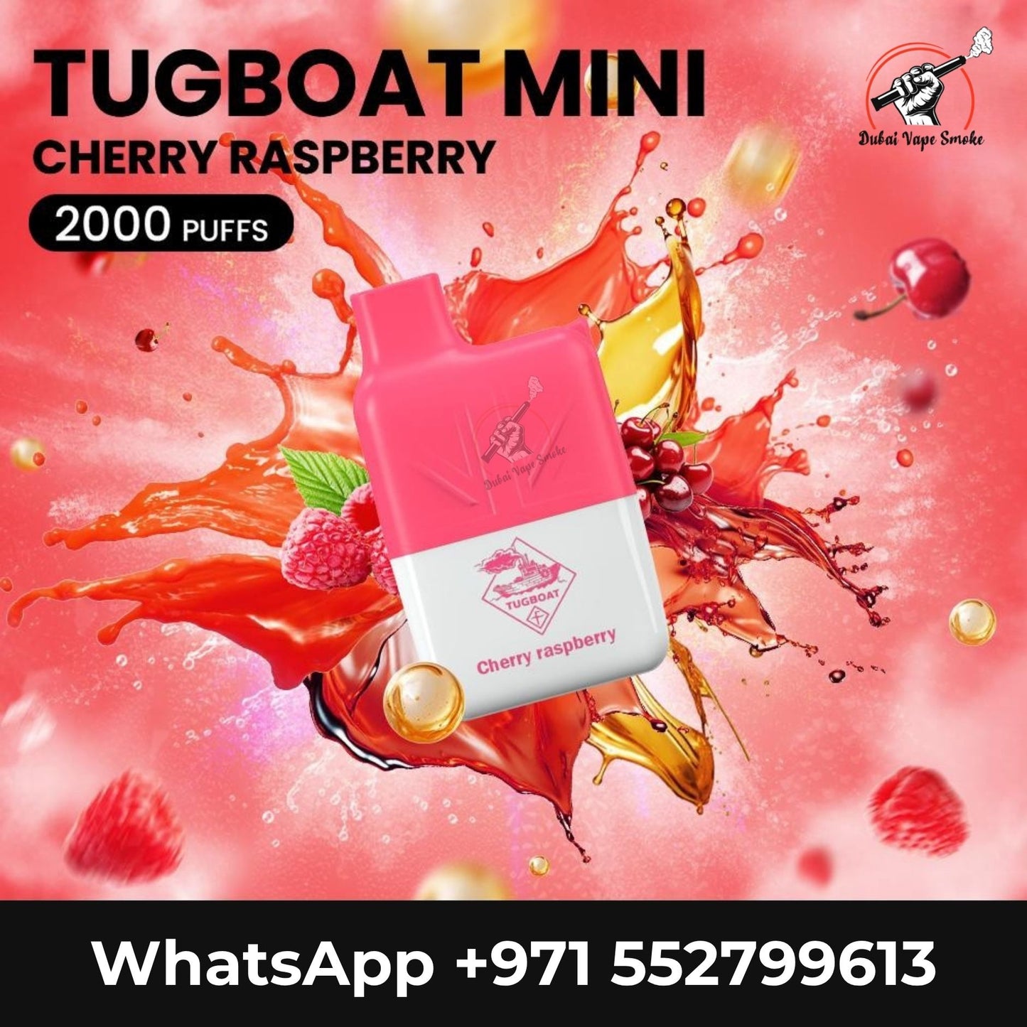 Tugboat Mini 2000 Puffs 2% Disposable Vape | Buy in Dubai & UAE