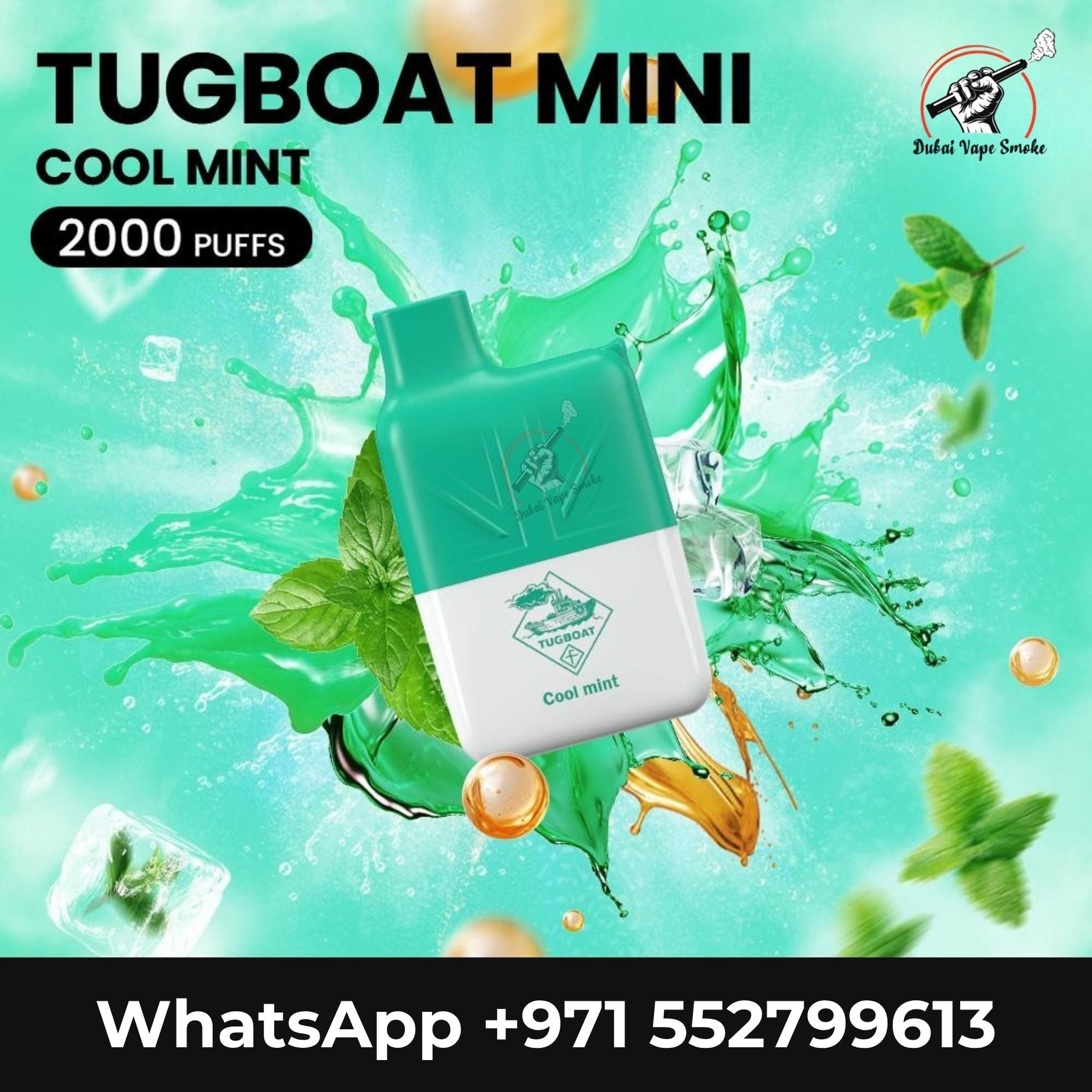 Tugboat Mini 2000 Puffs 2% Disposable Vape | Buy in Dubai & UAE