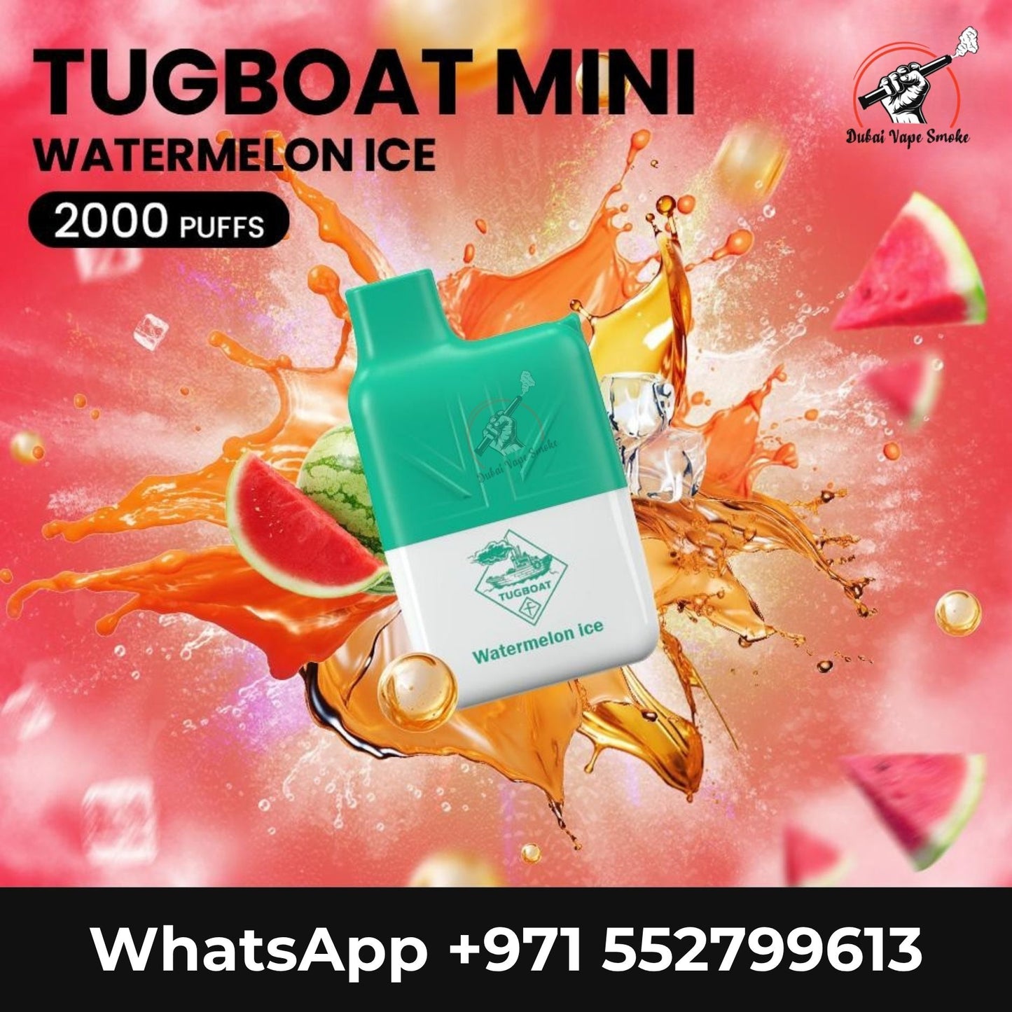 Tugboat Mini 2000 Puffs 2% Disposable Vape | Buy in Dubai & UAE