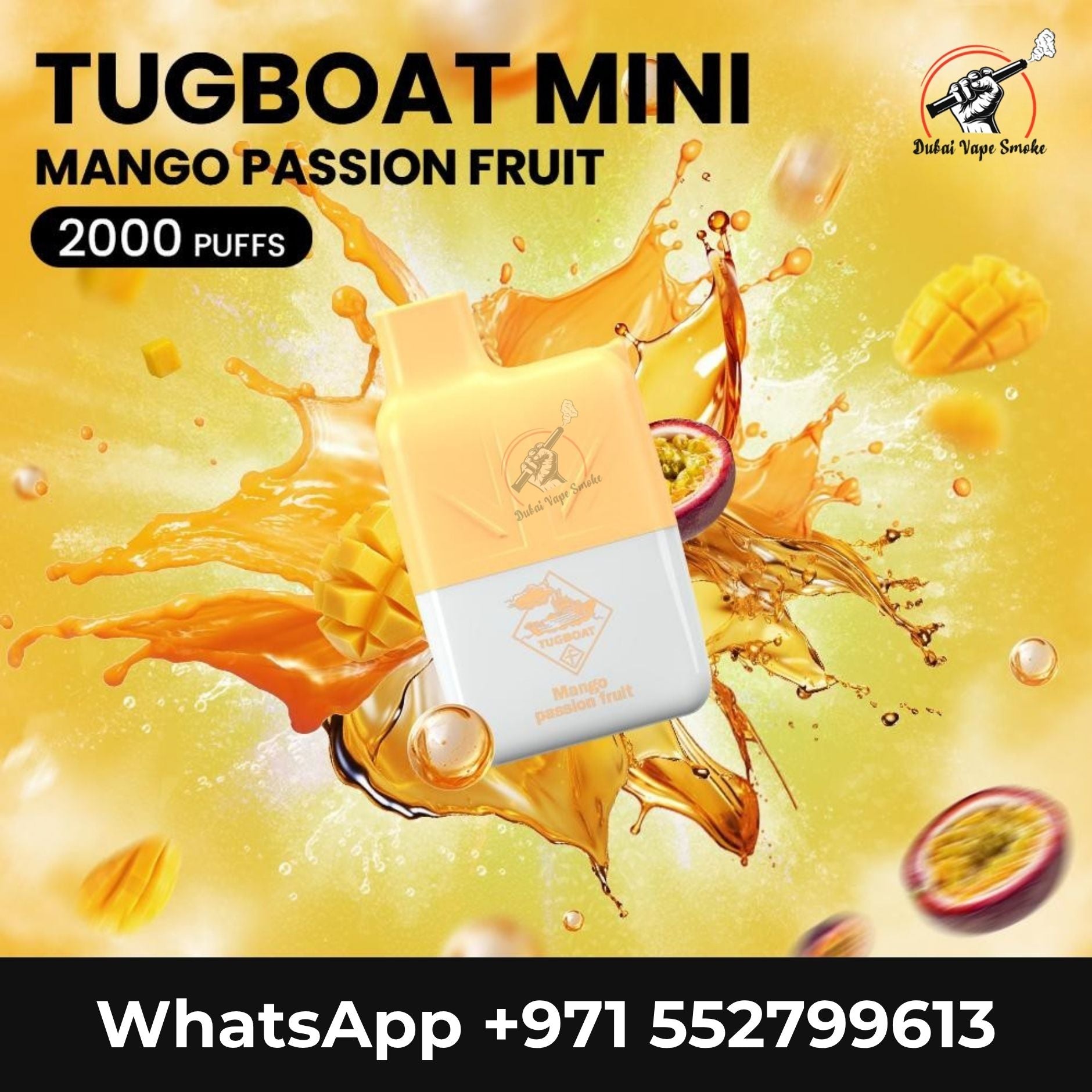 Tugboat Mini 2000 Puffs 2% Disposable Vape | Buy in Dubai & UAE