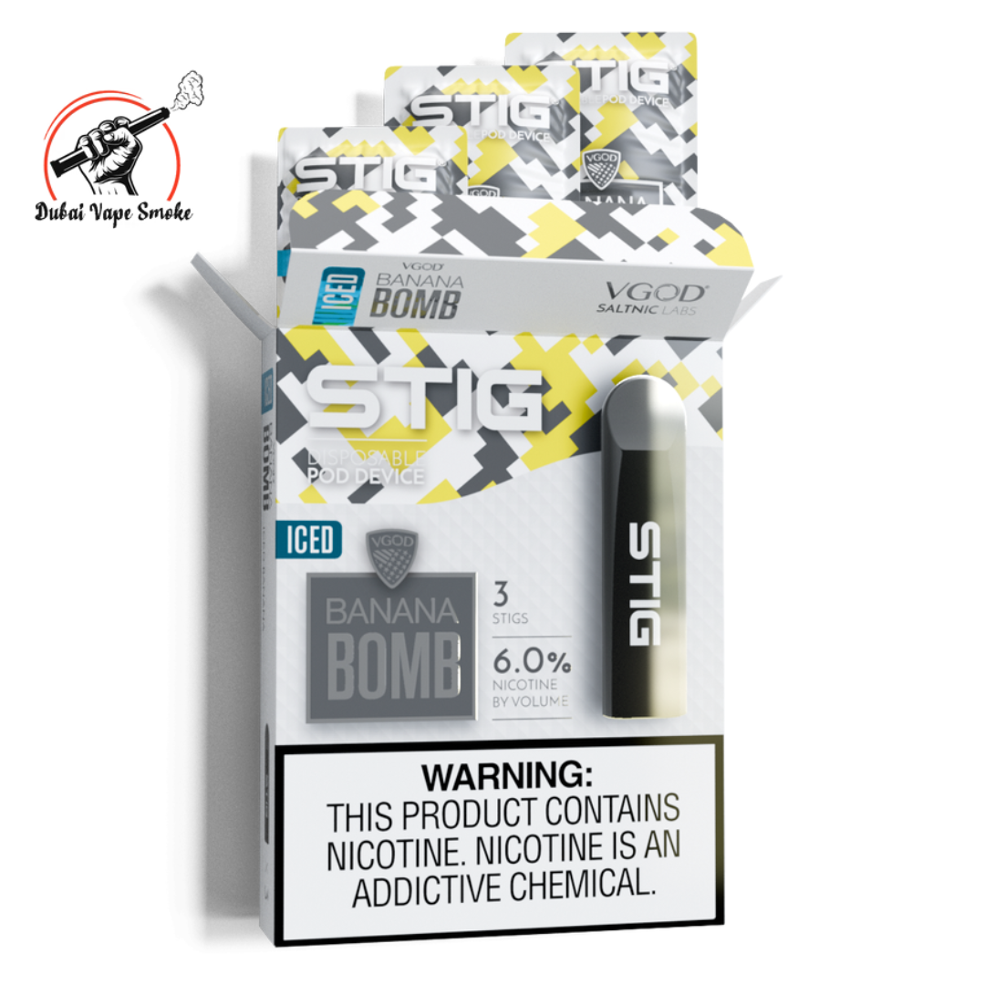VGOD STIG Disposable Pods (3 Pack, 6%) | Dubai Vape Smoke