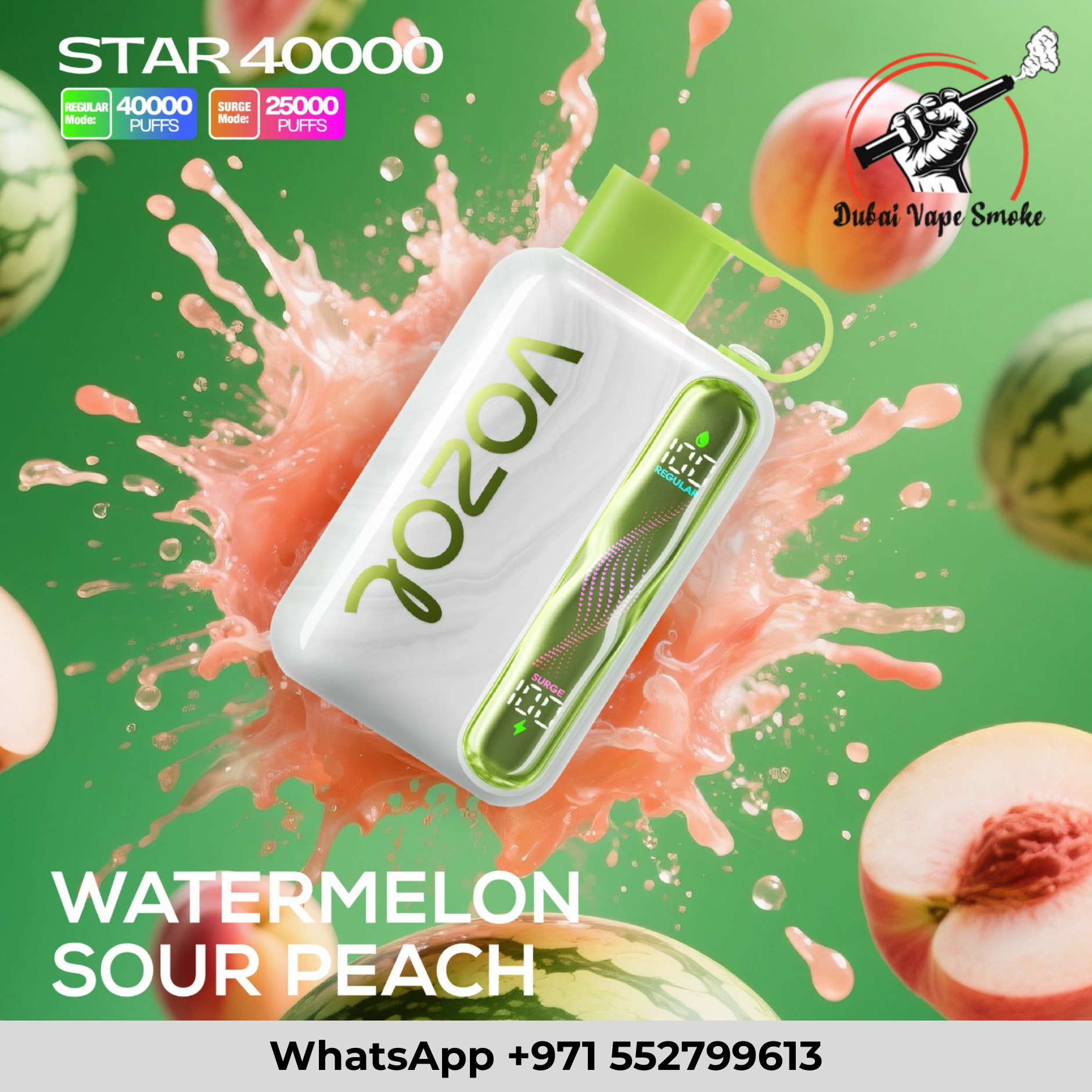 Vozol Star 40K Disposable Vape – 40,000 Puffs Dual Mode Dubai UAE