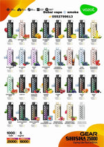 VOZOL Gear Shisha 25000 Puffs Disposable Vape | Vape Dubai UAE