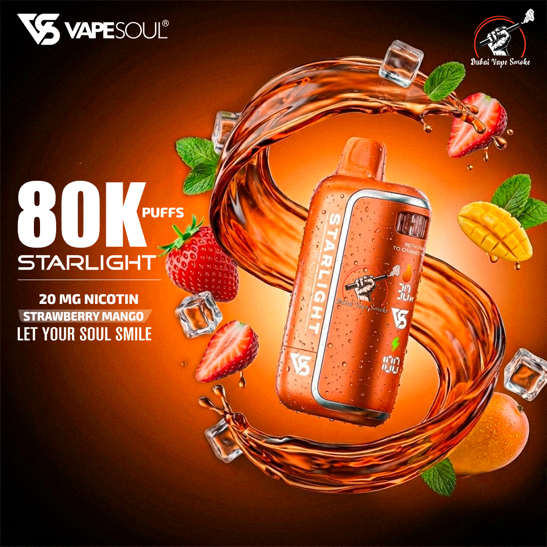 VapeSoul 80000 Disposable Vape (2% Nicotine) | Buy in Dubai