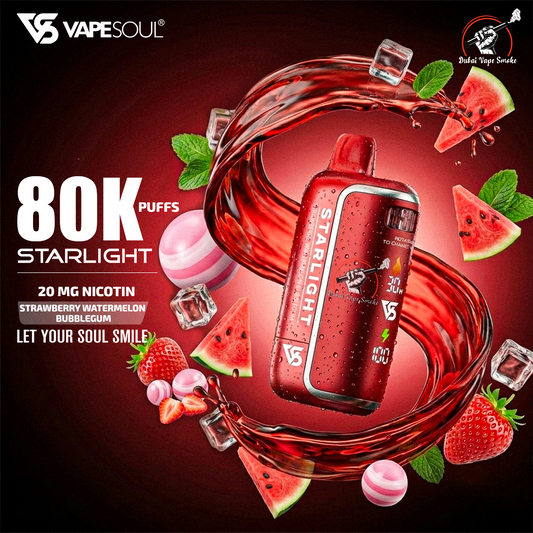 VapeSoul 80000 Disposable Vape (2% Nicotine) | Buy in Dubai