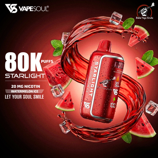 VapeSoul 80000 Disposable Vape (2% Nicotine) | Buy in Dubai