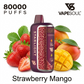 VapeSoul 80000 Disposable Vape (2% Nicotine) | Buy in Dubai