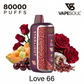 VapeSoul 80000 Disposable Vape (2% Nicotine) | Buy in Dubai