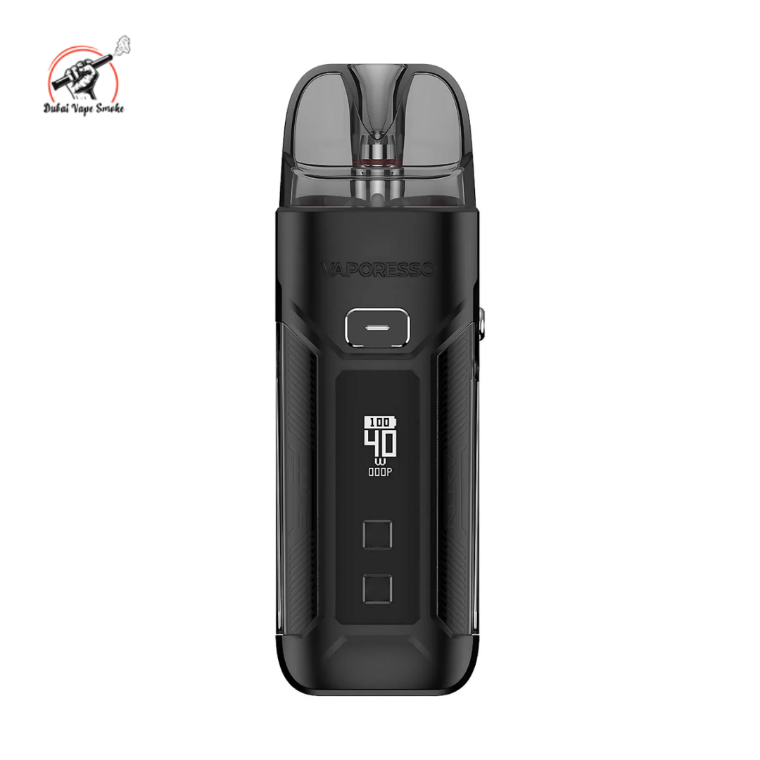 Vaporesso LUXE X PRO pod system with 0.42-inch display and adjustable 40W output