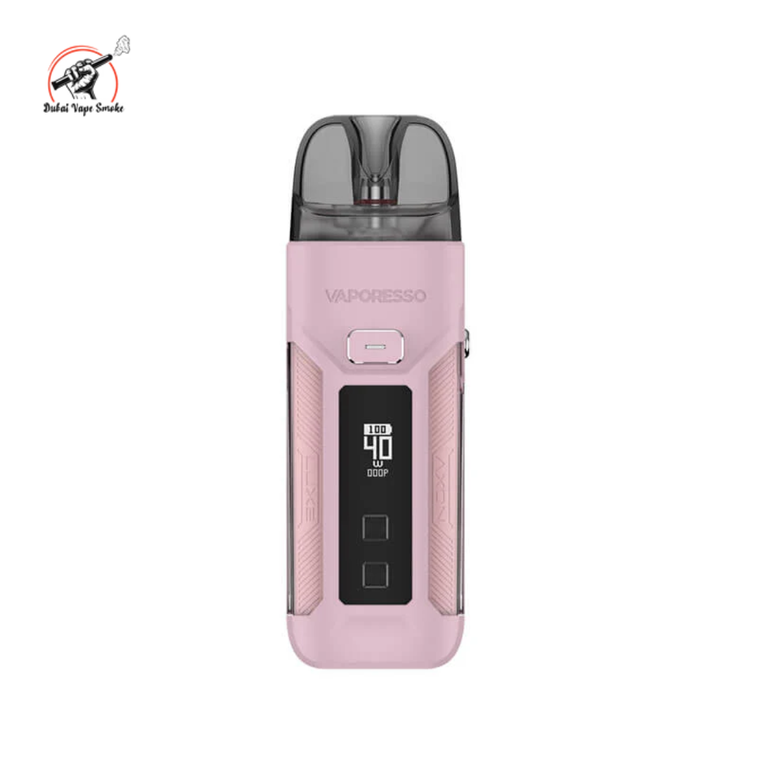 Vaporesso LUXE X PRO pod system with 0.42-inch display and adjustable 40W output