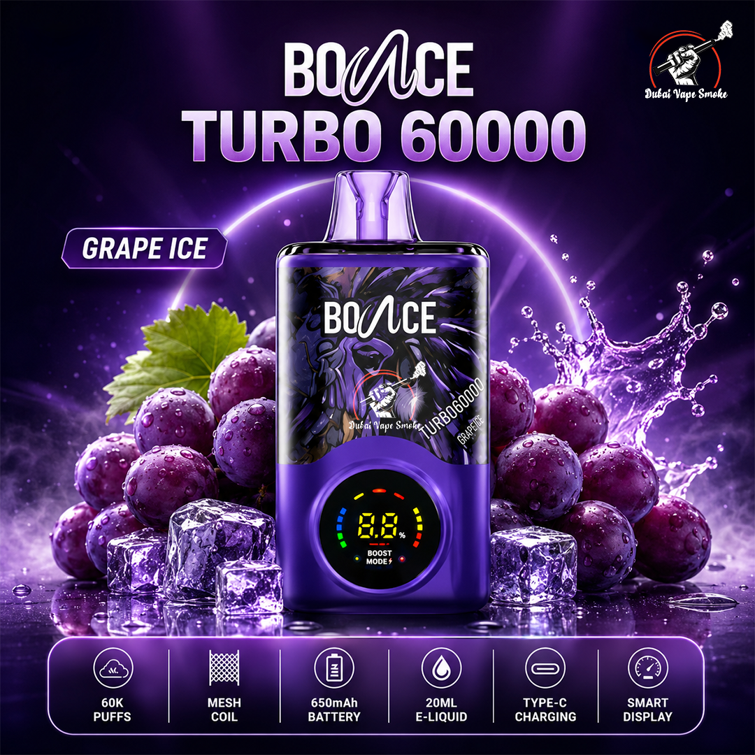Bounce Turbo 60000 Puffs Disposable Vape | Dubai Vape Smoke