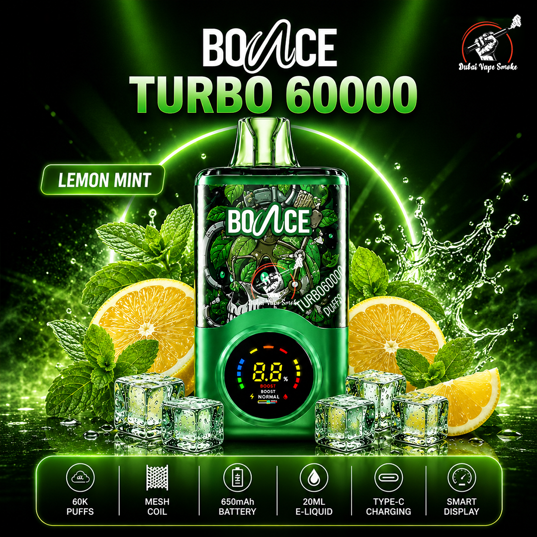Bounce Turbo 60000 Puffs Disposable Vape | Dubai Vape Smoke