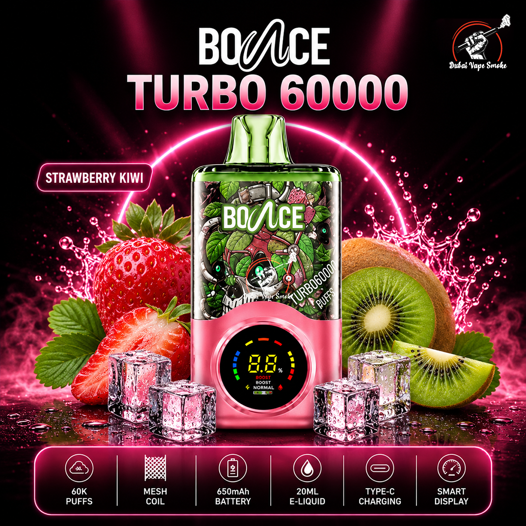 Bounce Turbo 60000 Puffs Disposable Vape | Dubai Vape Smoke