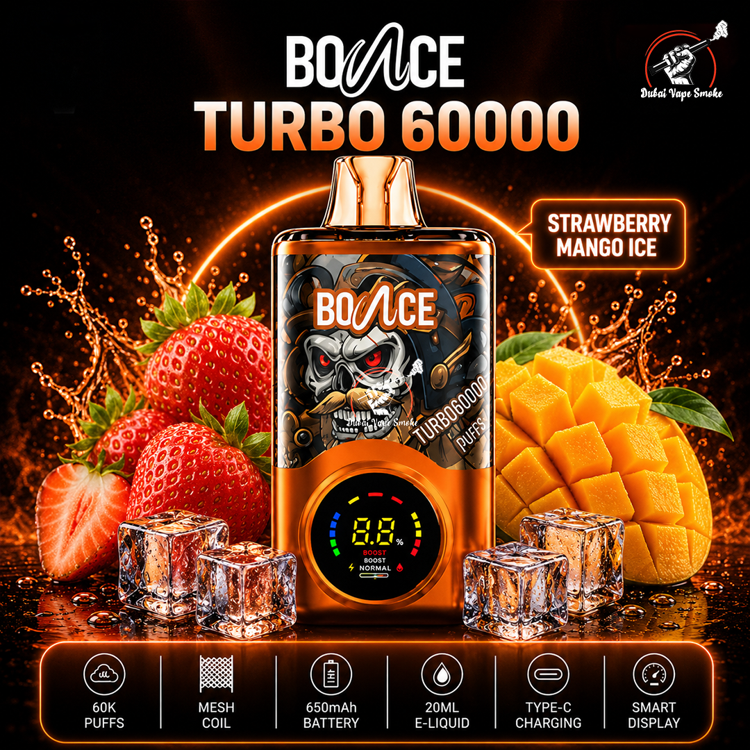 Bounce Turbo 60000 Puffs Disposable Vape | Dubai Vape Smoke