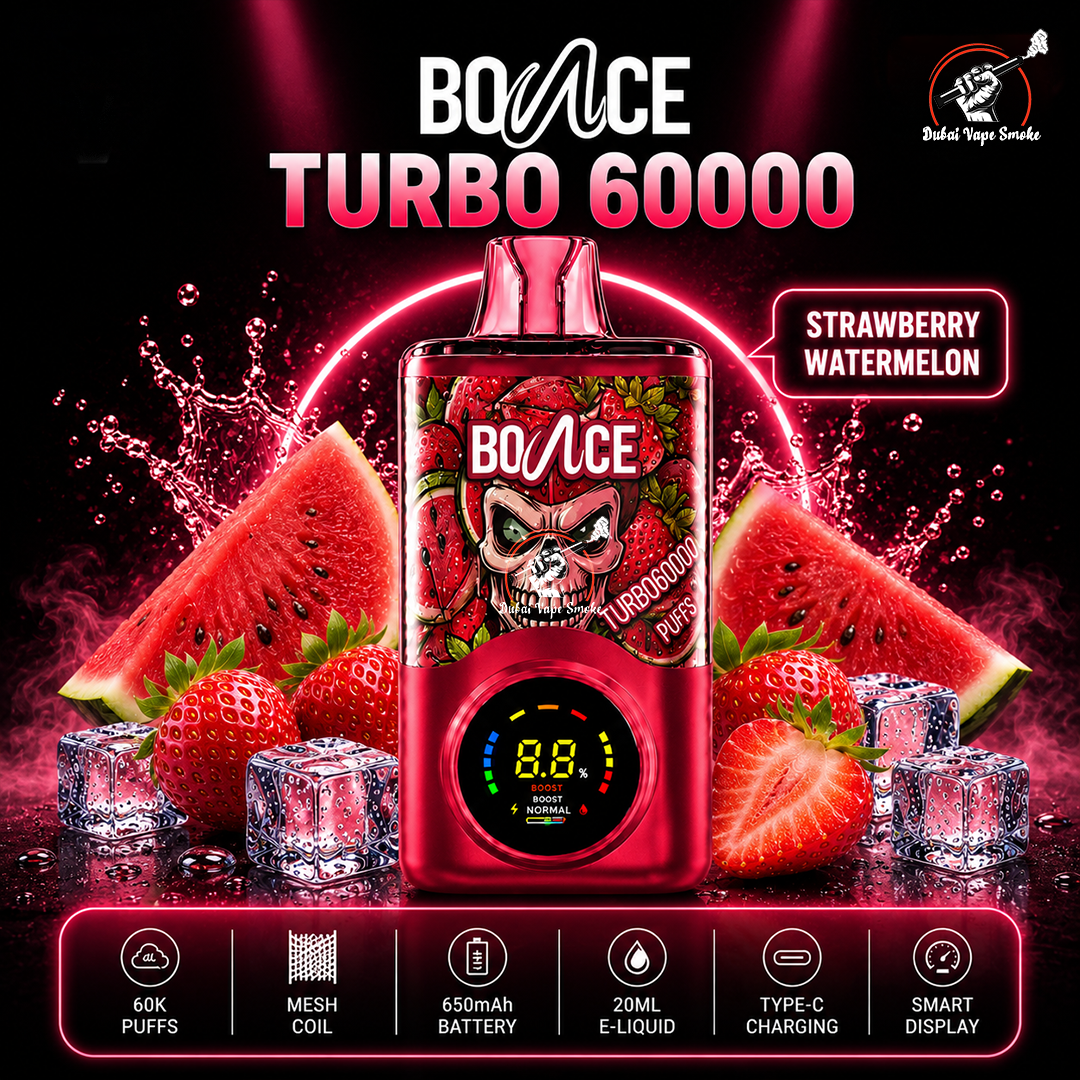 Bounce Turbo 60000 Puffs Disposable Vape | Dubai Vape Smoke