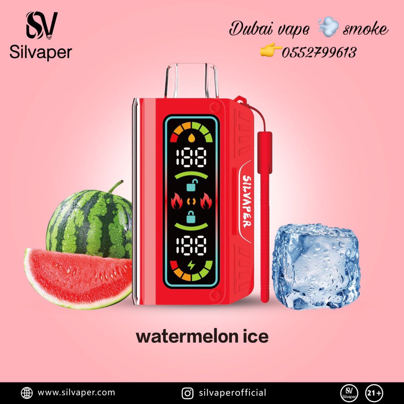 Silvaper 20,000 Puffs Disposable Vape Kit