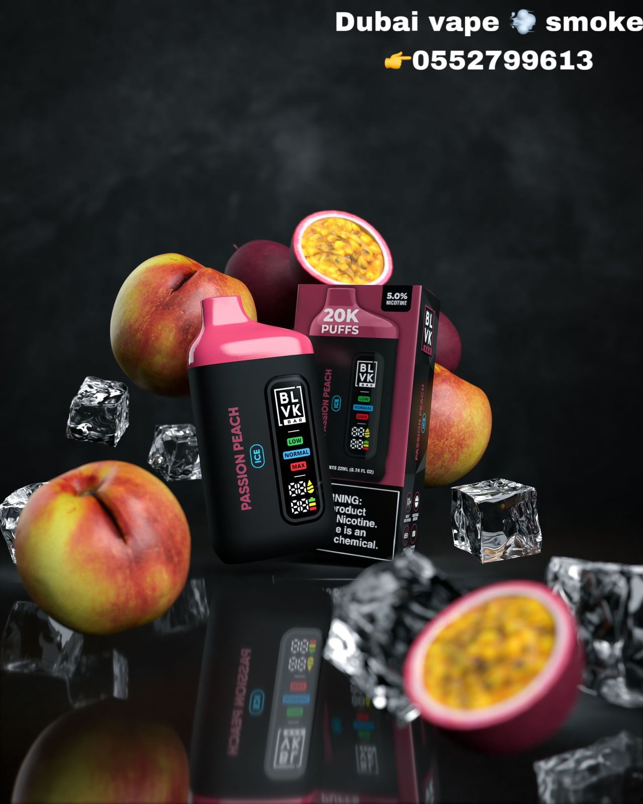 BLVK Bar 20000 Puffs Rechargeable Vape Disposable