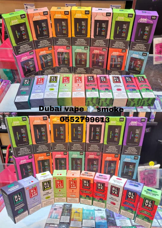 BLVK Bar 20000 Puffs Rechargeable Vape Disposable