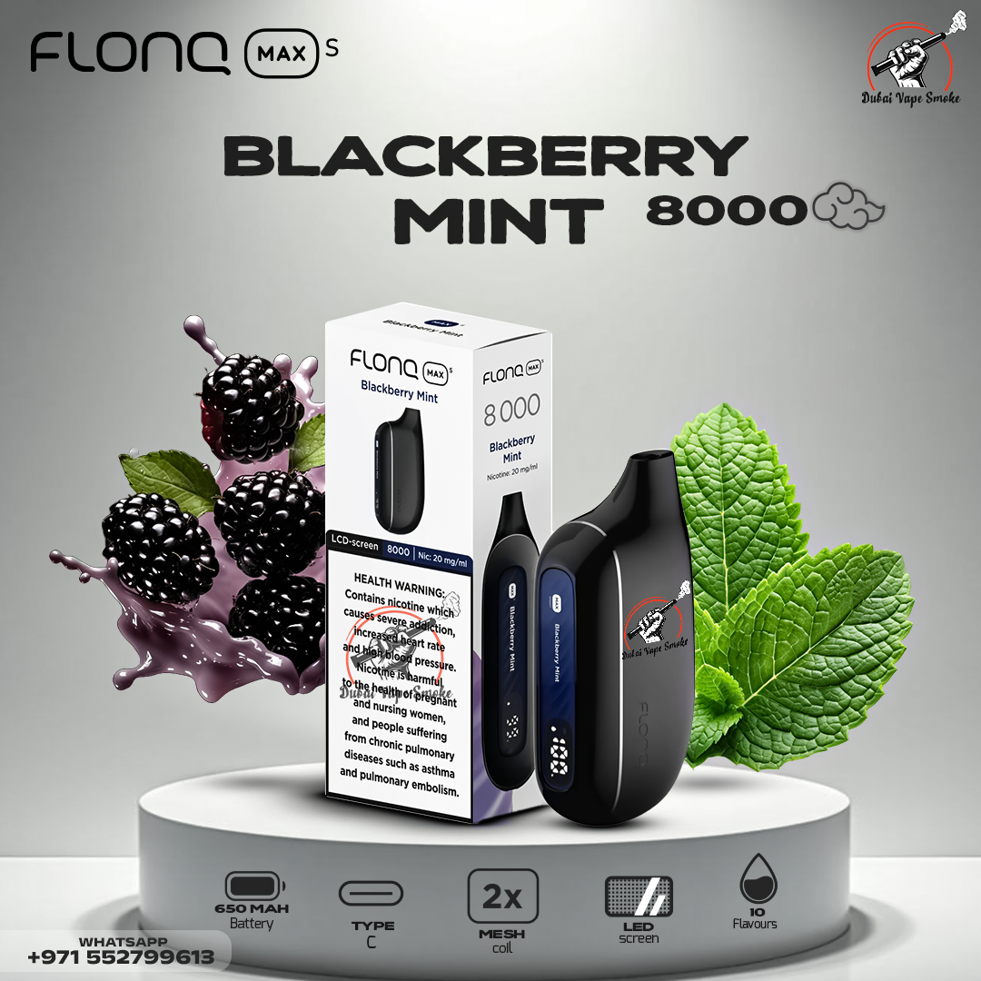 Flonq Max S 8000 Puffs Disposable Vape – Premium Vape Dubai