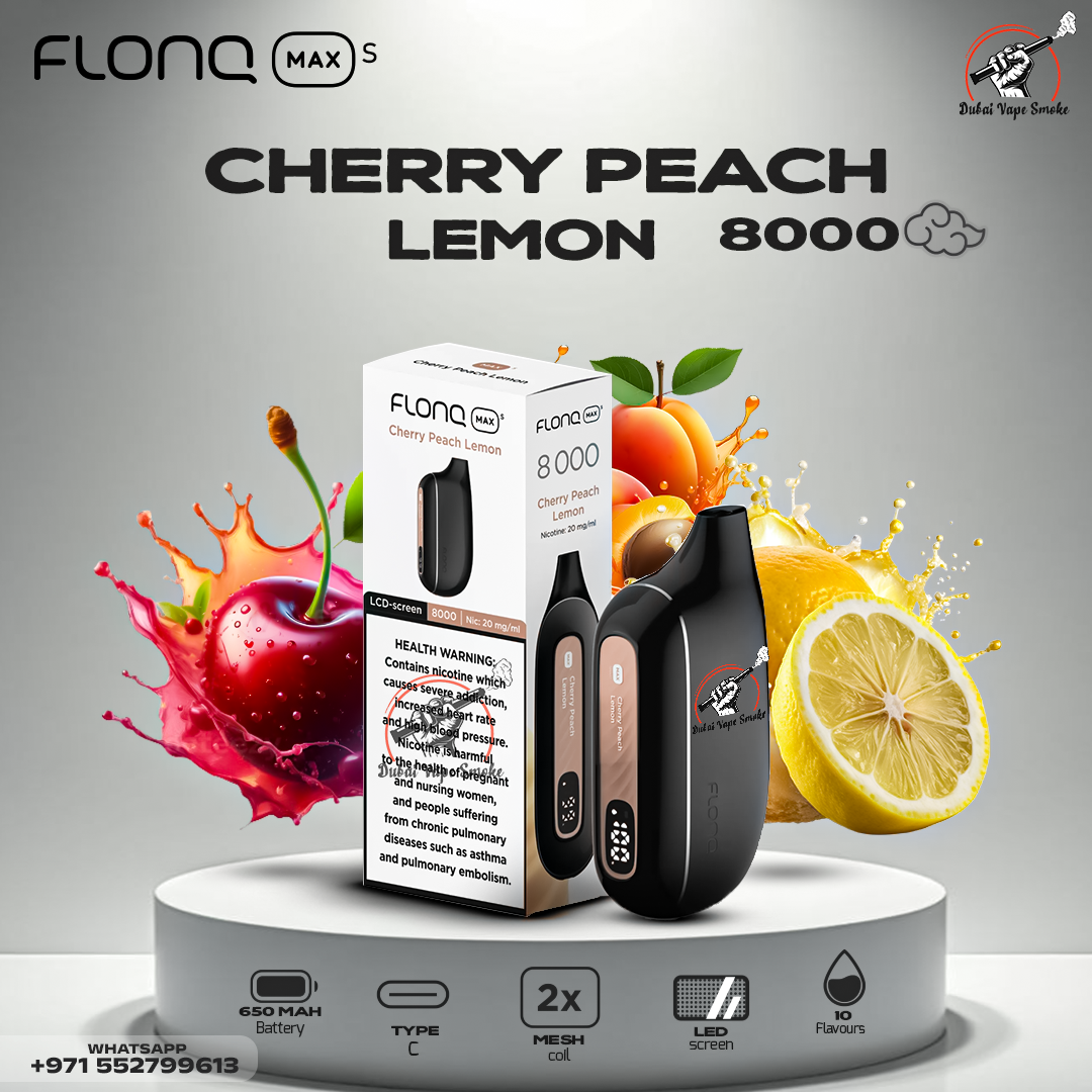Flonq Max S 8000 Puffs Disposable Vape – Premium Vape Dubai